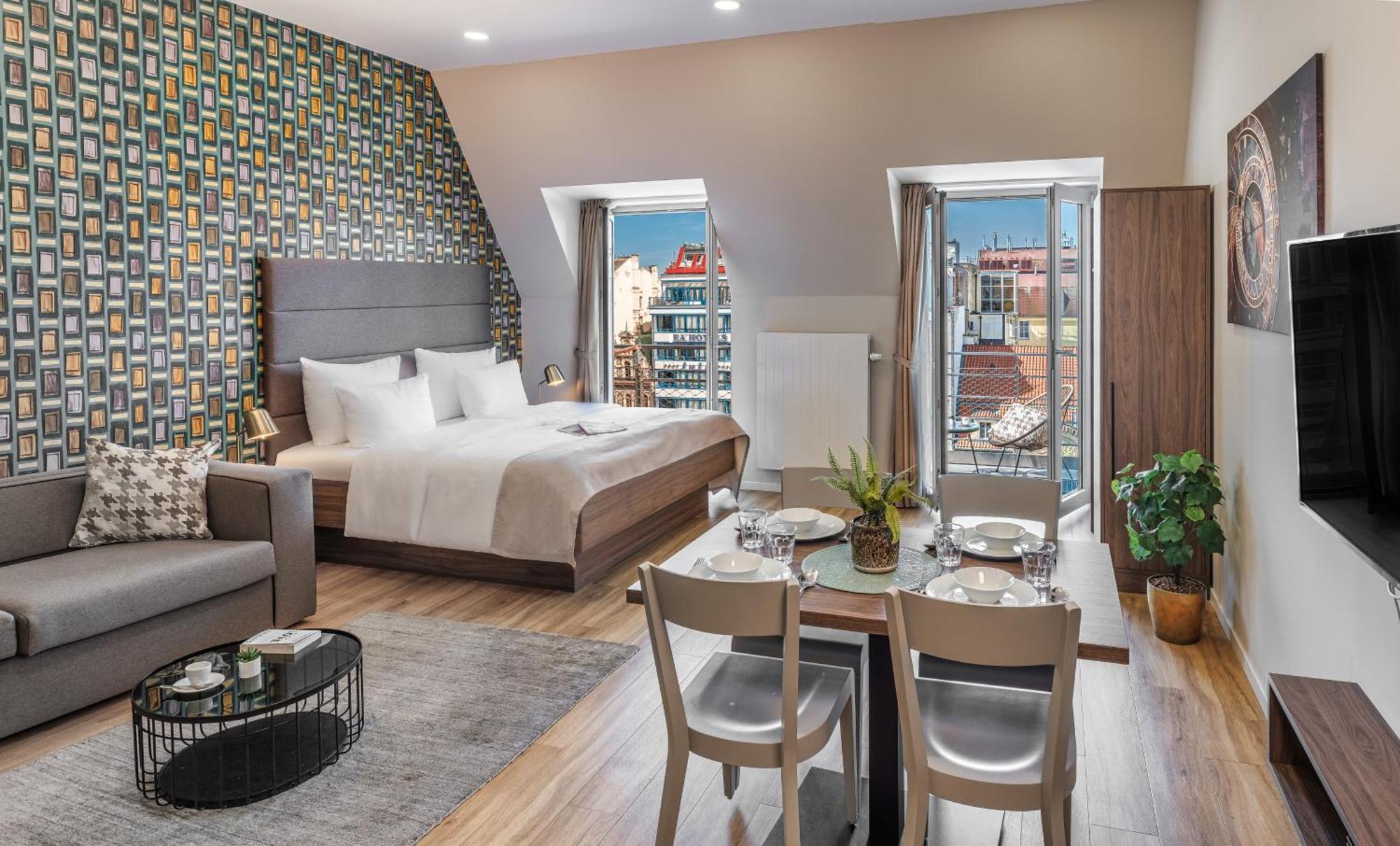 Vn17 Rooftop Suites By Adrez Prag Exterior foto