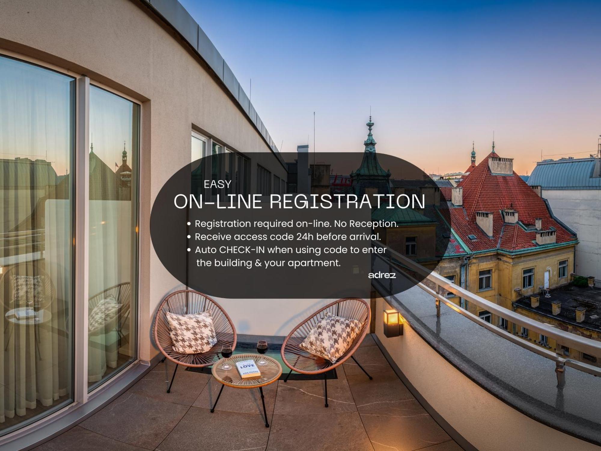 Vn17 Rooftop Suites By Adrez Prag Zimmer foto